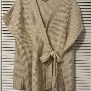 Side tie cardigan